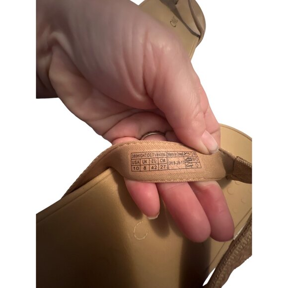 Vionic Womens Cork Wedge Flip Flop Sandals Size 10 Tan - Picture 7 of 7